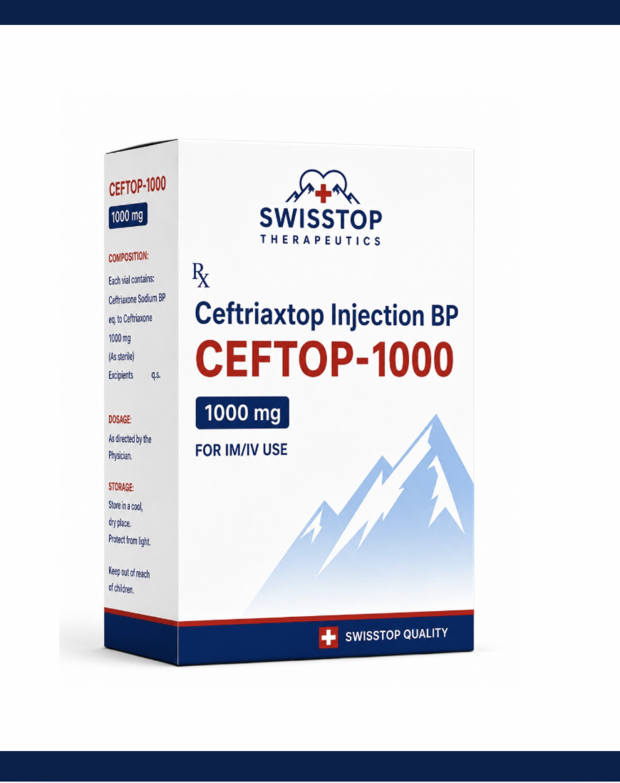 Ceftop-1000™ Ceftriaxtop Injection BP